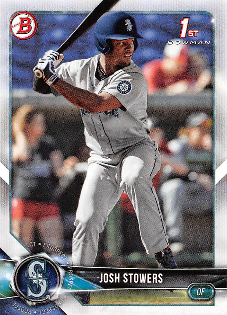 2018 Bowman Draft #BD190 Josh Stowers