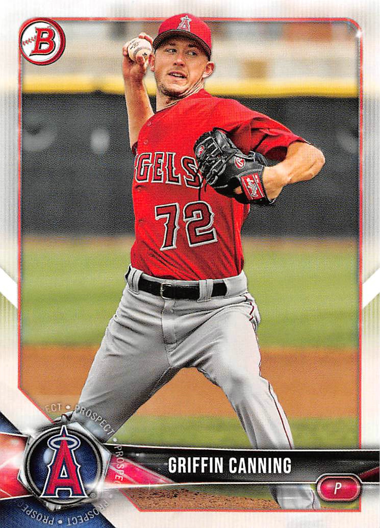 2018 Bowman Draft #BD197 Griffin Canning