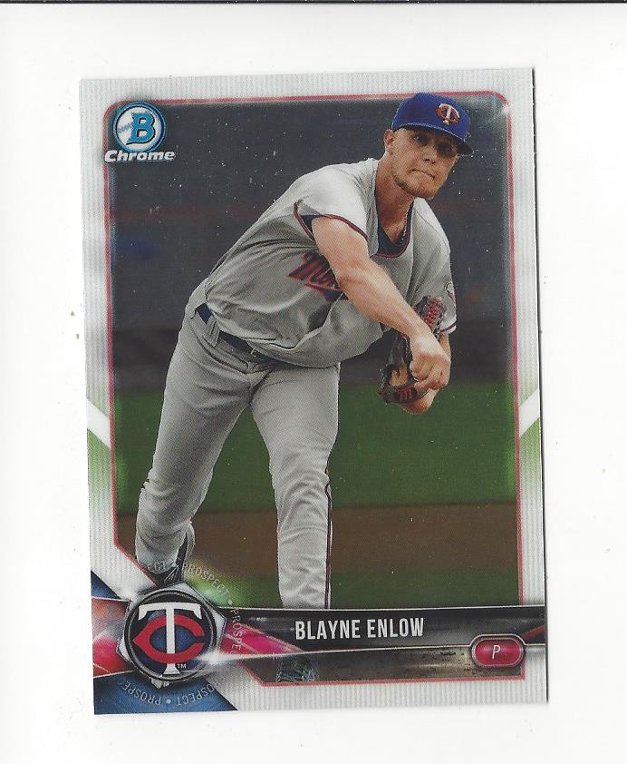 2018 Bowman Chrome Draft #BDC10 Blayne Enlow