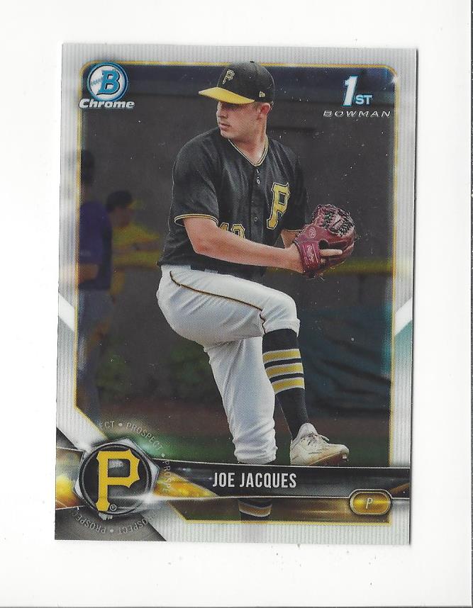 2018 Bowman Chrome Draft #BDC24 Joe Jacques