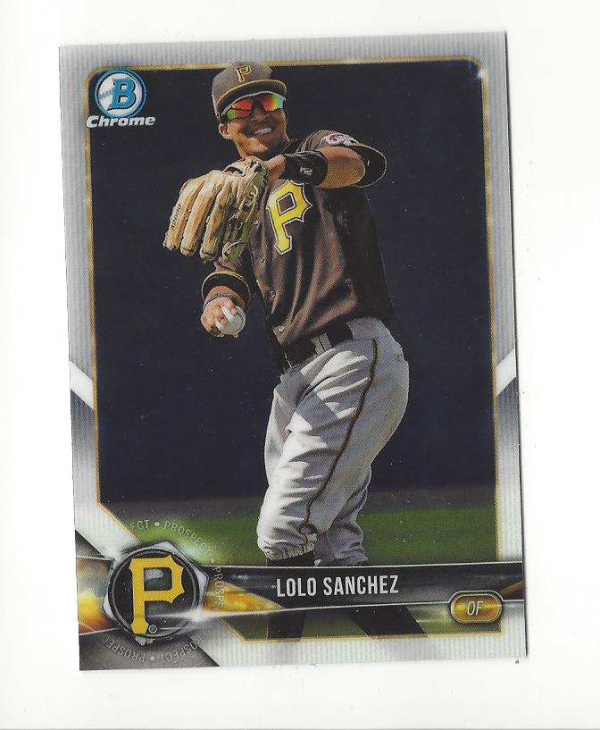 2018 Bowman Chrome Draft #BDC52 Lolo Sanchez