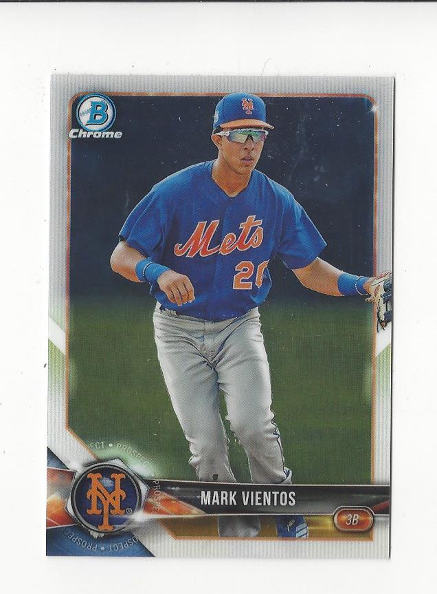 2018 Bowman Chrome Draft #BDC67 Mark Vientos