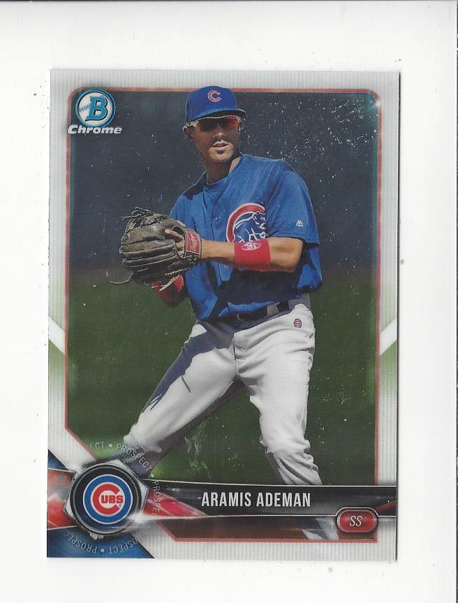 2018 Bowman Chrome Draft #BDC72 Aramis Ademan