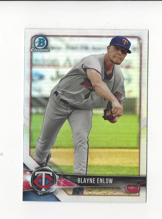 2018 Bowman Chrome Draft Refractors #BDC10 Blayne Enlow