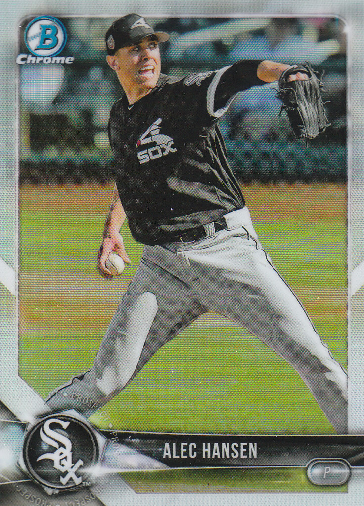2018 Bowman Chrome Draft Refractors #BDC146 Alec Hansen