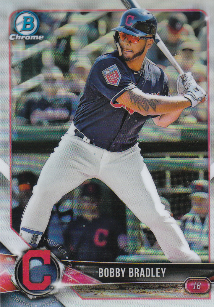 2018 Bowman Chrome Draft Refractors #BDC163 Bobby Bradley