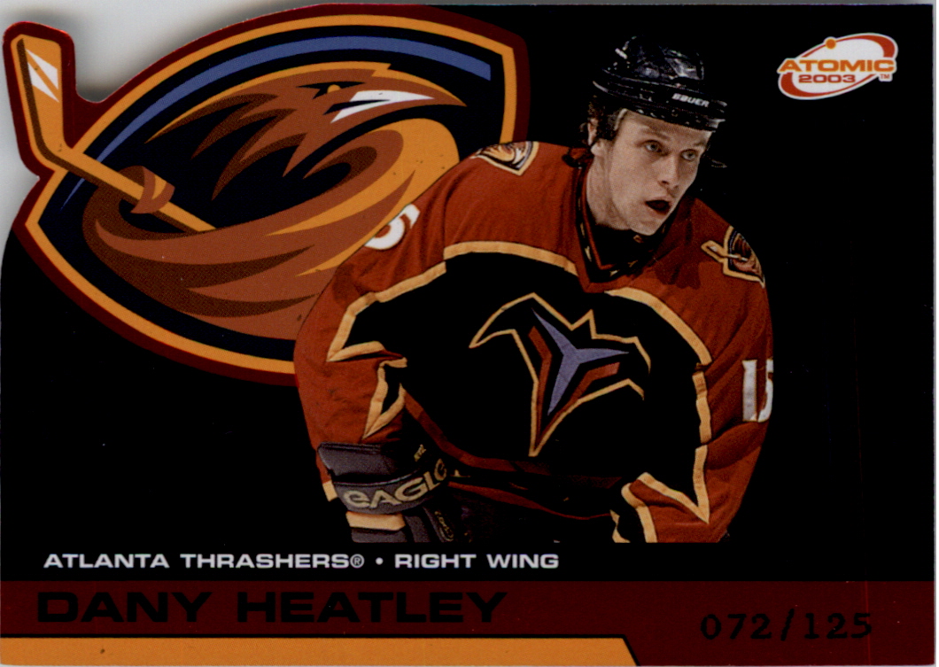 2002-03 Atomic Red #4 Dany Heatley