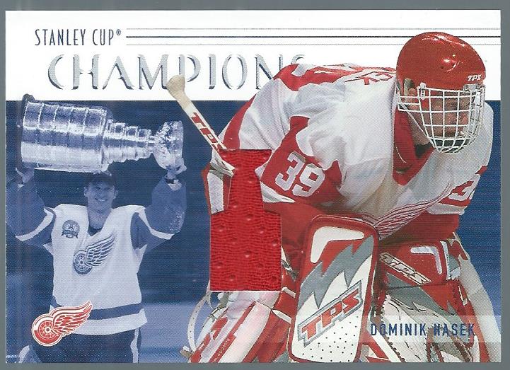 2002-03 BAP Memorabilia Stanley Cup Champions #SCC4 Dominik Hasek