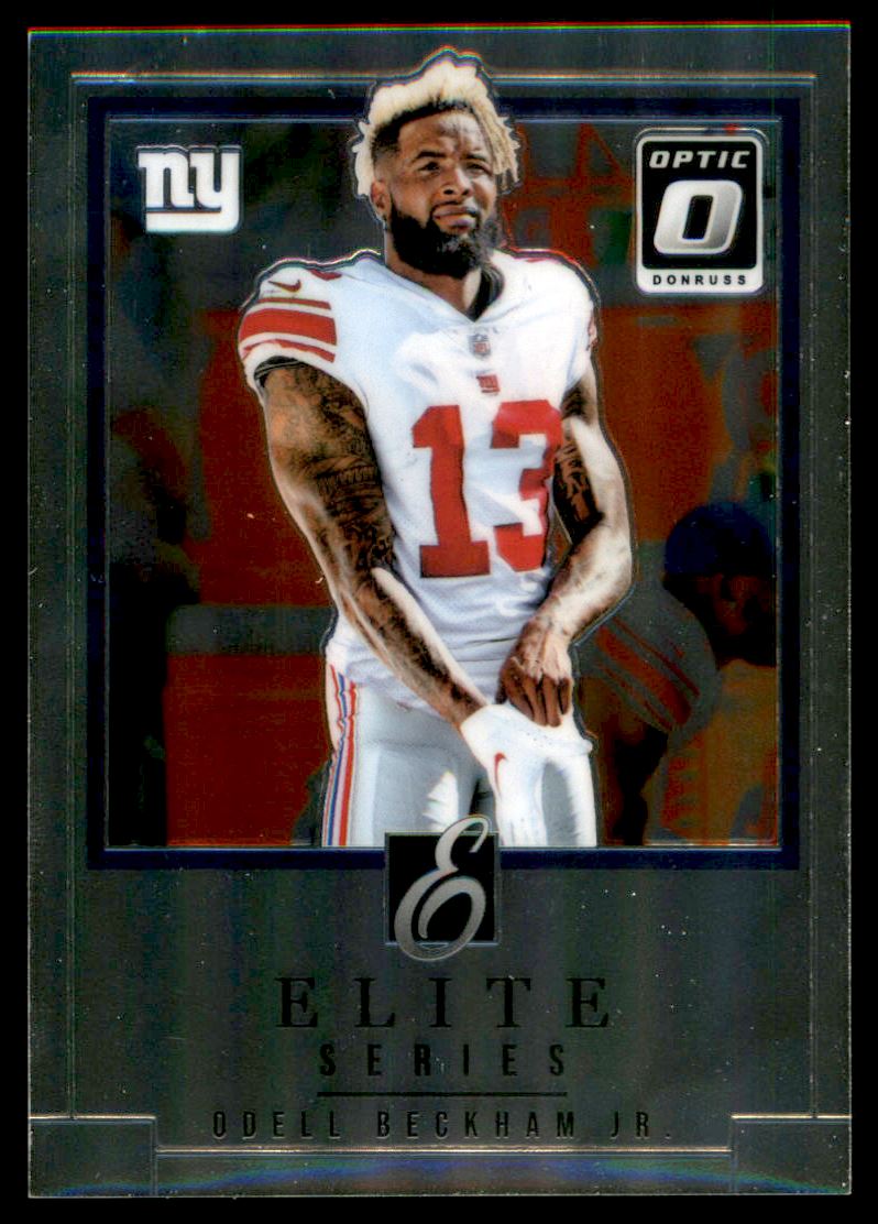2018 Donruss Optic Elite Series #19 Odell Beckham Jr.