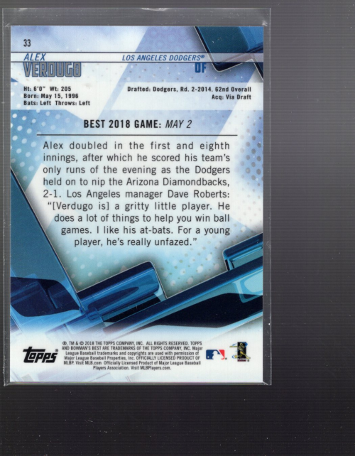 B2284- 2018 Bowman's Best BB Card #s 1-70 +Inserts -You Pick- 15+ FREE US SHIP - Picture 46 of 123