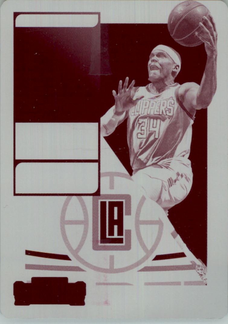 2018-19 Panini Contenders Printing Plates Magenta #10 Tobias Harris