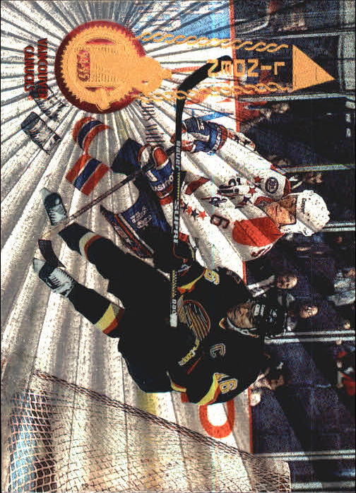 1994-95 Pinnacle Rink Collection #8 Trevor Linden VANCOUVER CANUCKS   R10271