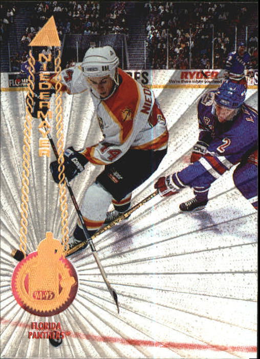 1994-95 Pinnacle Rink Collection #168 Rob Niedermayer FLORIDA PANTHERS   R10423