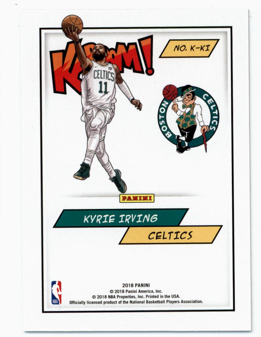 2018 Panini Kaboom #KKI Kyrie Irving - NM-MT