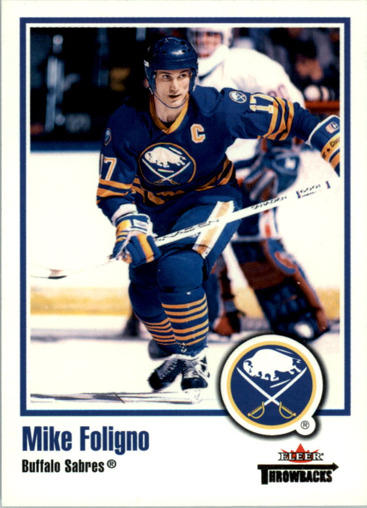 2002-03 Fleer Throwbacks #4 Mike Foligno