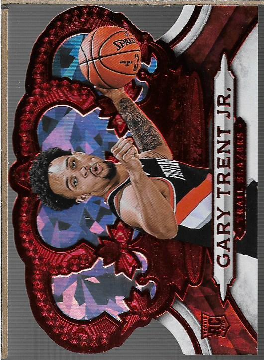 2018-19 Crown Royale Crystal Red #13 Gary Trent Jr.