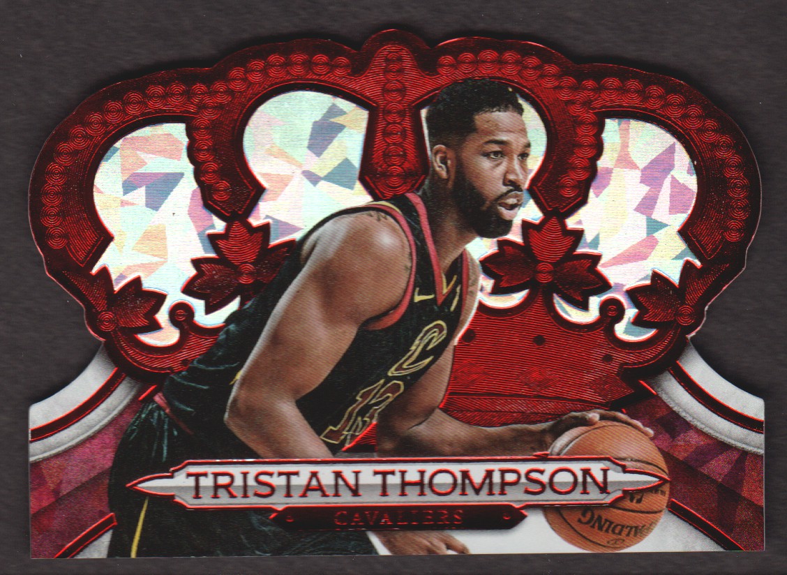 2018-19 Crown Royale Crystal Red #98 Tristan Thompson