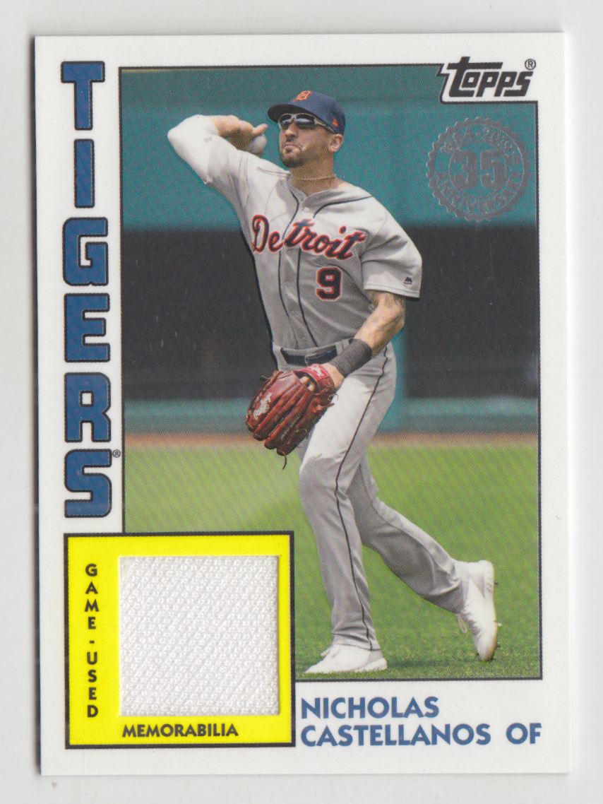 2019 Topps '84 Topps Relics #84RNC Nicholas Castellanos