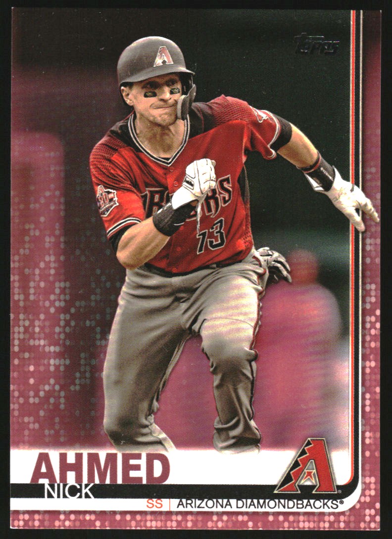 2019 Topps Mother's Day Pink #68 Nick Ahmed