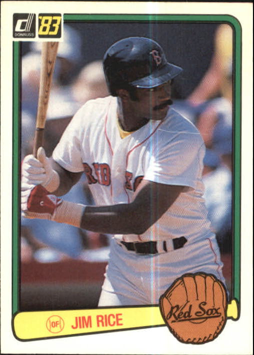 1983 Donruss #208 James Edward Rice RED SOX R10751* - NM-MT