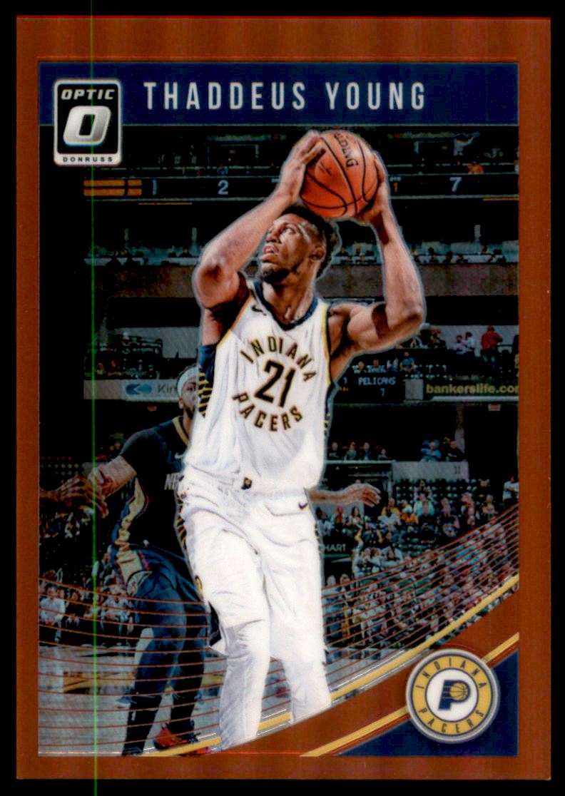 2018-19 Donruss Optic Red #132 Thaddeus Young