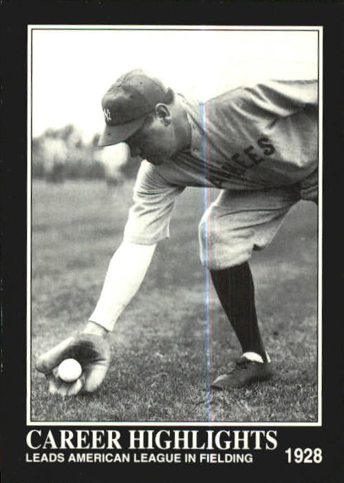 1992 Megacards Babe Ruth #74 Babe Ruth CAREER HIGHLIGHTS R11314* - NM-MT