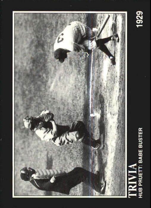 1992 Megacards Babe Ruth #100 Babe Ruth TRIVIA R11375* - NM-MT