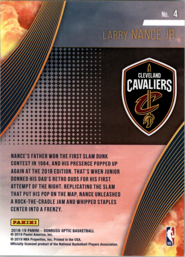 2018-19 Donruss Optic Basketball Card Pick (Inserts)