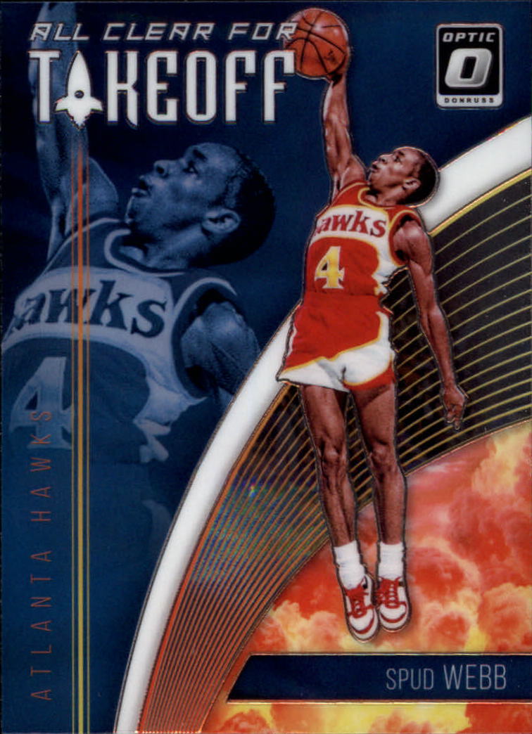 2018-19 Donruss Optic All Clear for Takeoff #7 Spud Webb