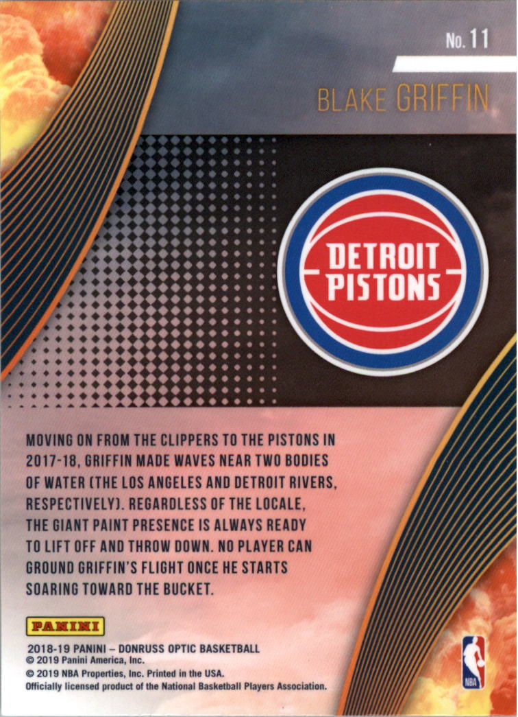 2018-19 Donruss Optic Basketball Card Pick (Inserts)