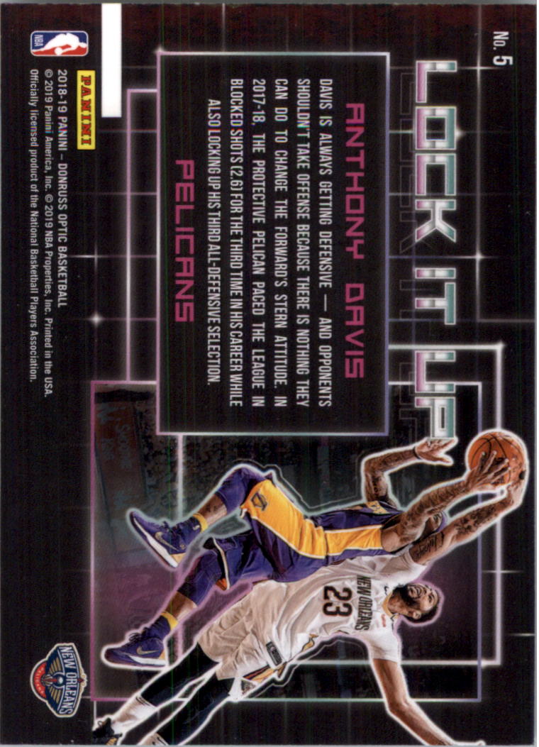 2018-19 Donruss Optic Basketball Card Pick (Inserts)