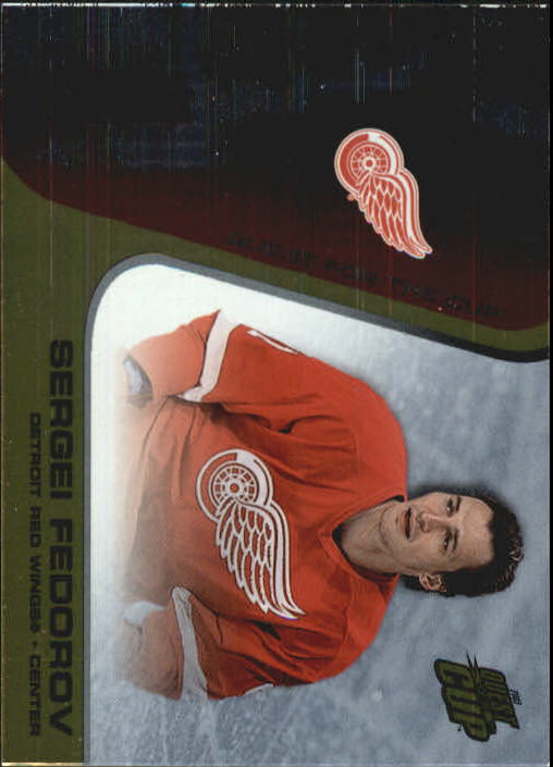 2002-03 Pacific Quest For the Cup Gold #32 Sergei Fedorov