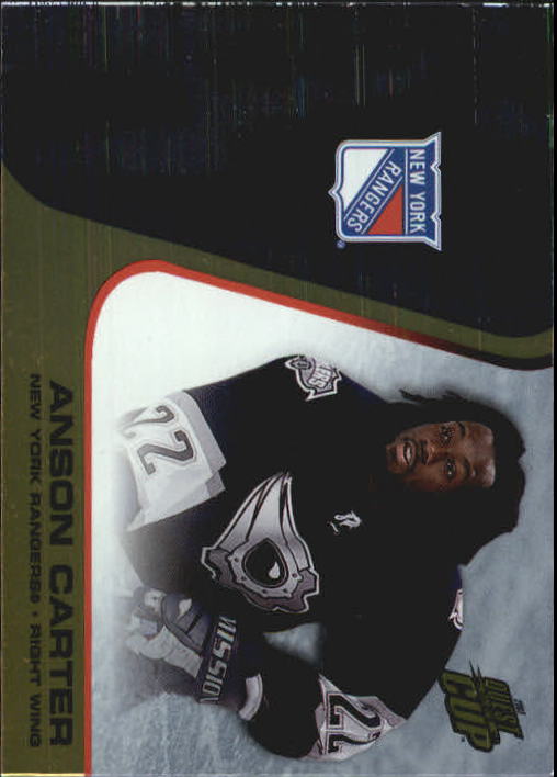 2002-03 Pacific Quest For the Cup Gold #64 Anson Carter