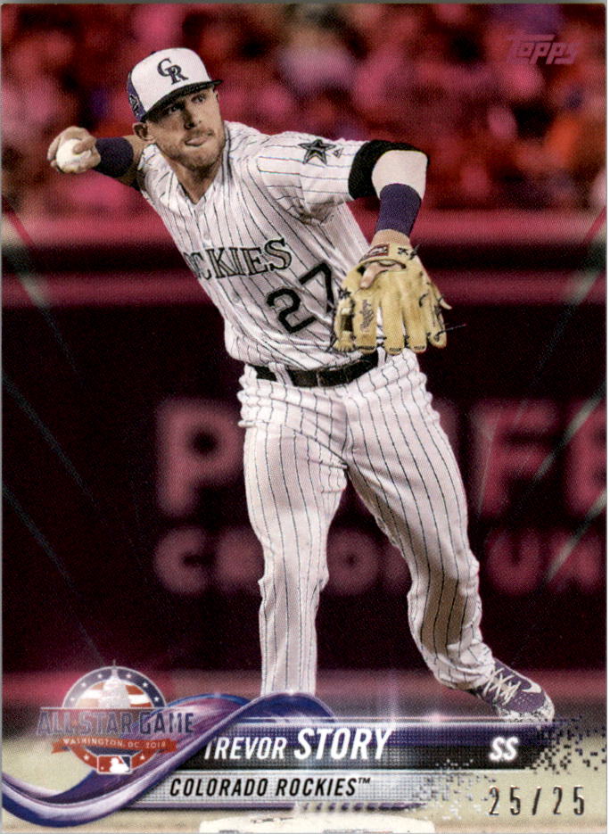 2018 Topps On Demand Mini Update Pink #US207 Trevor Story AS