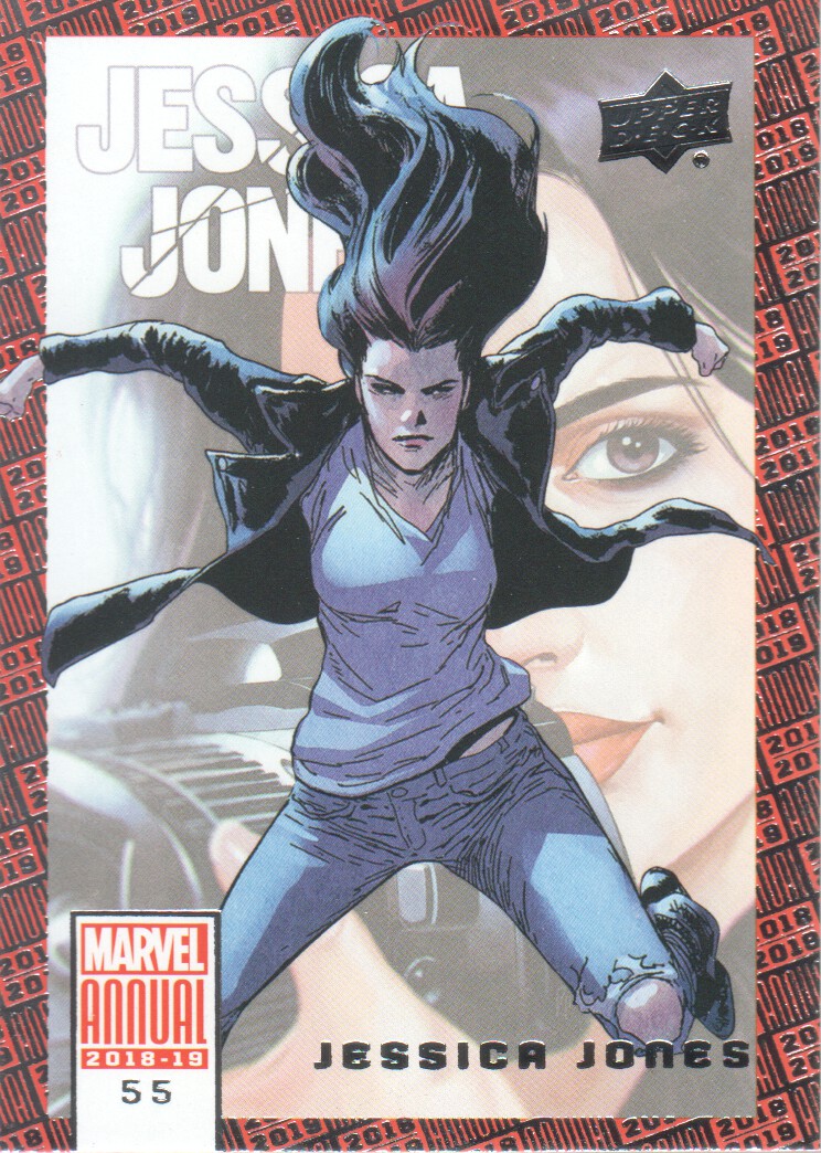 2018-19 Upper Deck Marvel Annual #55 Jessica Jones