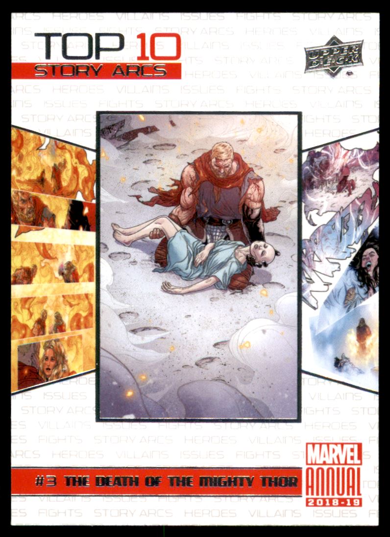 201819 Upper Deck Marvel Annual Top 10 Story Arcs TS4 The Immortal
