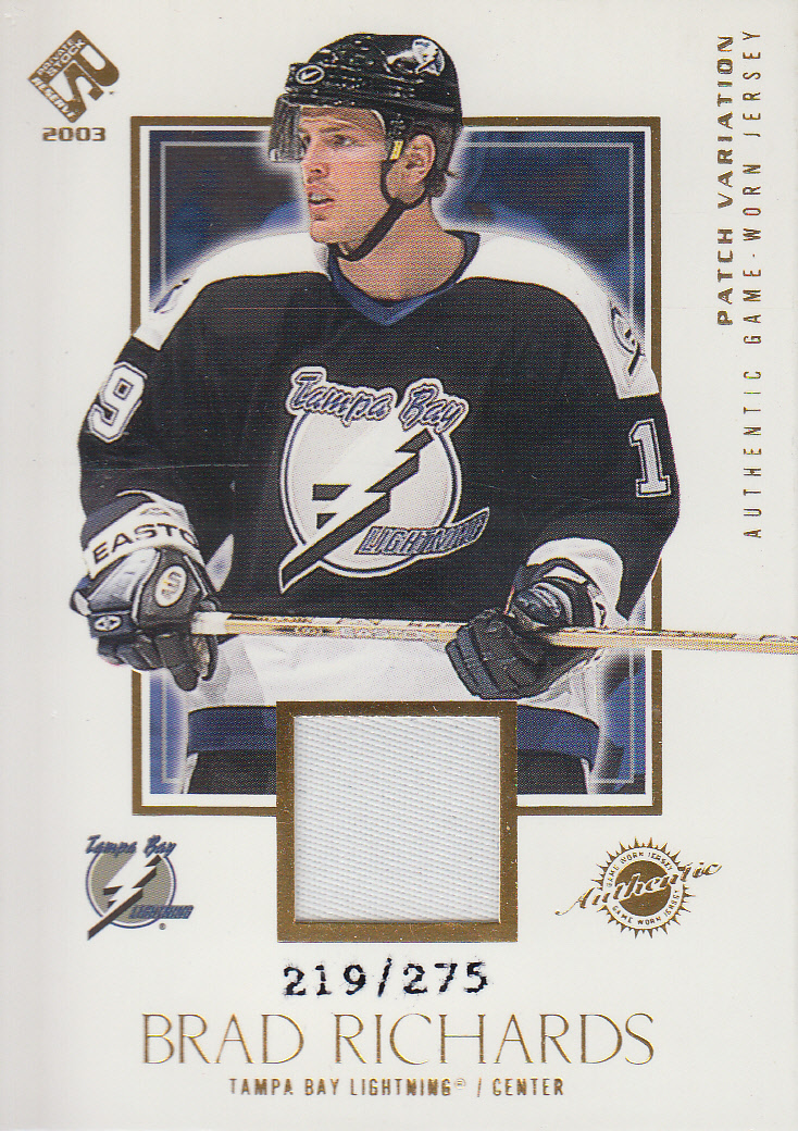 2002-03 Private Stock Reserve #144  Brad Richards J