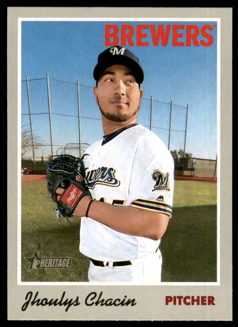 2019 Topps Heritage #31 Jhoulys Chacin