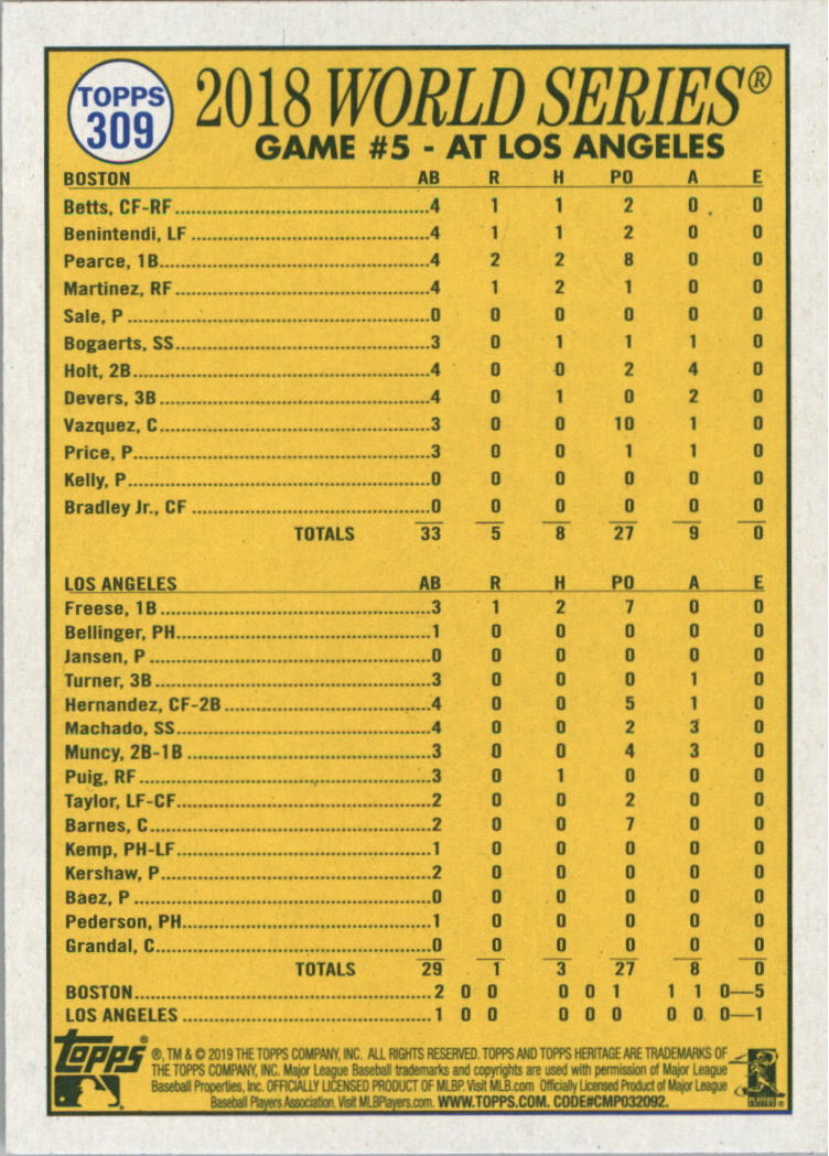 2019 Topps Heritage Baseball Card Pick (Base) 251-546