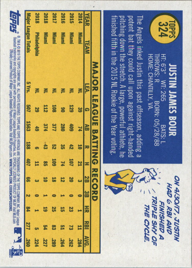 2019 Topps Heritage Baseball Card Pick (Base) 251-546