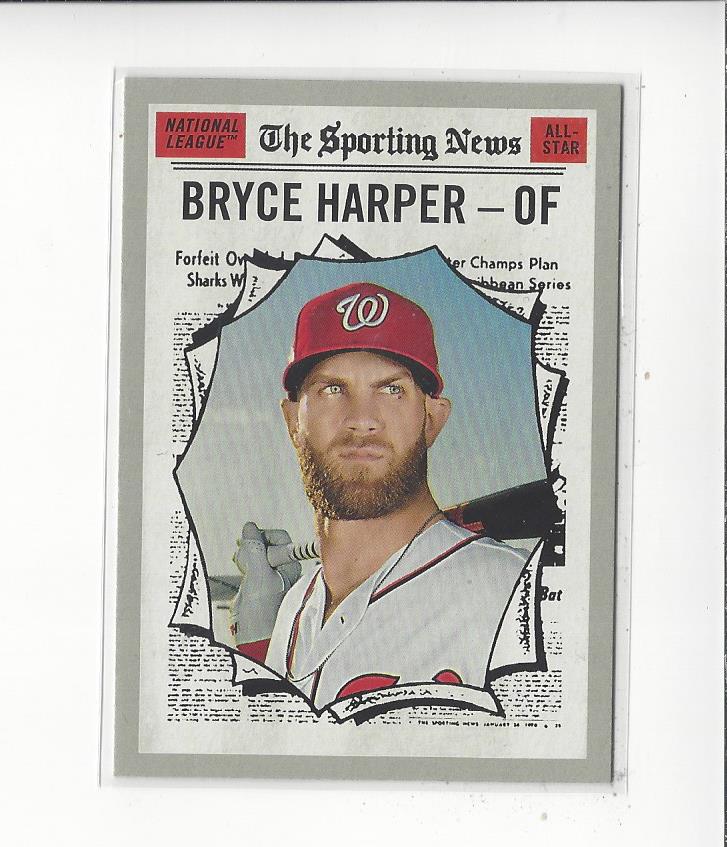 Bryce Harper cards (2013-2024) Nationals Phillies - You Choose