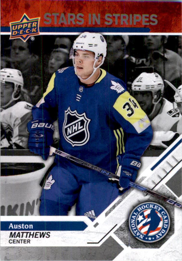 2018-19 Upper Deck National Hockey Card Day USA #NHCD9 Auston Matthews