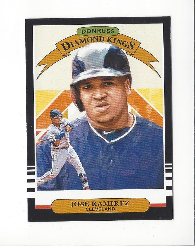 2019 Donruss #6 Jose Ramirez DK