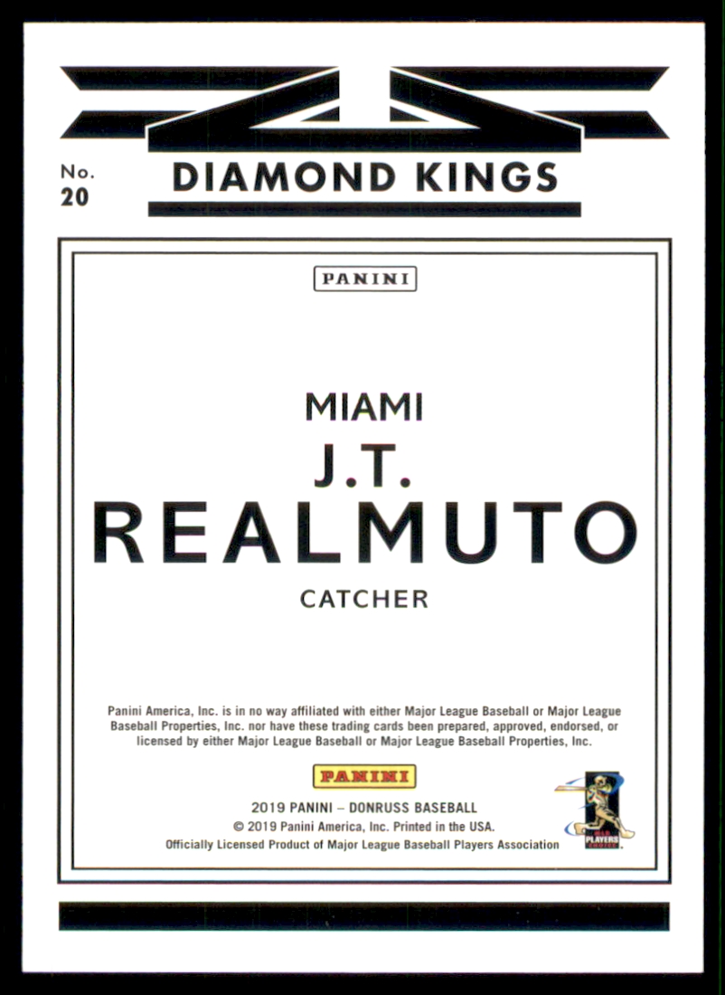 2019 Donruss Season Stat Line #20 J.T. Realmuto DK/231