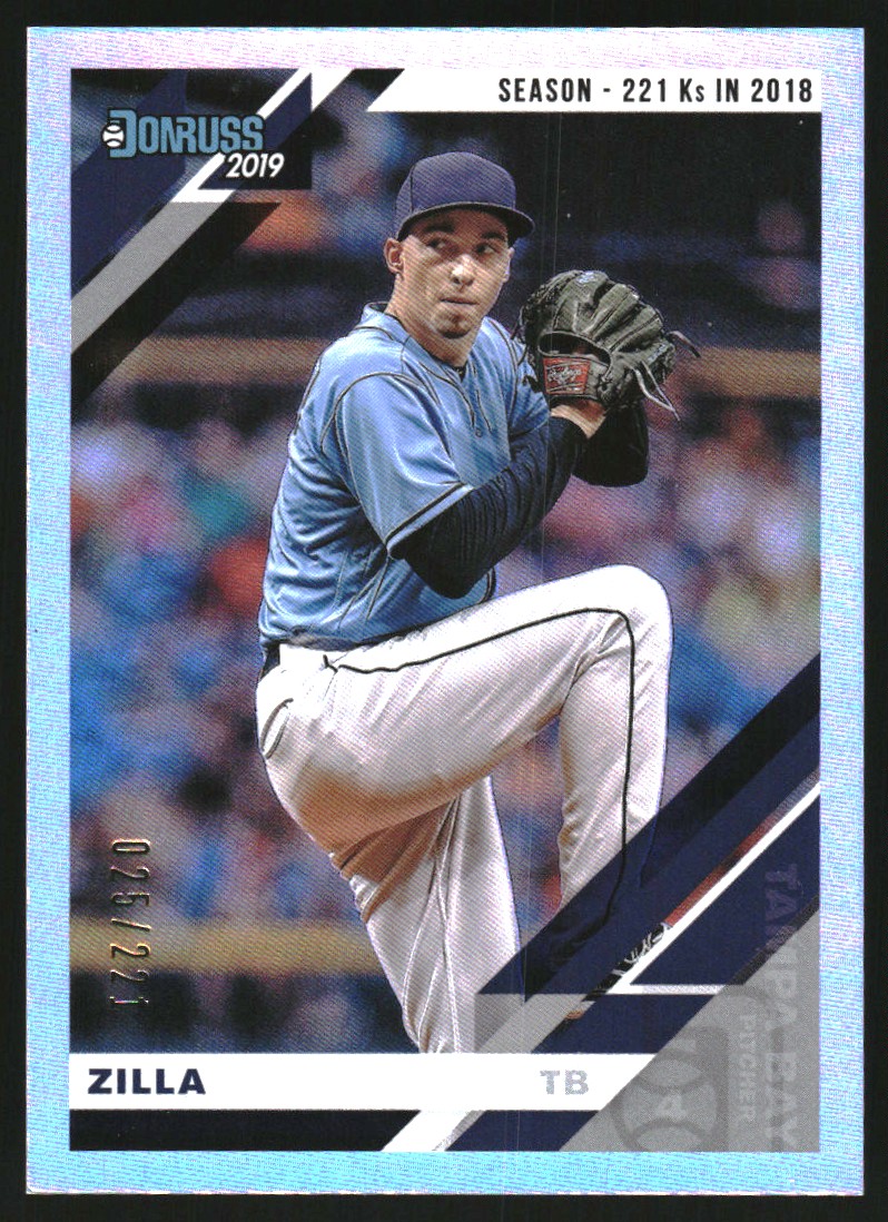 2019 Donruss Season Stat Line Variations #181 Blake Snell/221