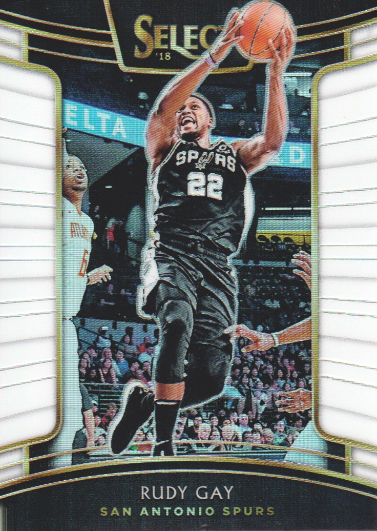2018-19 Select Prizms White #12 Rudy Gay