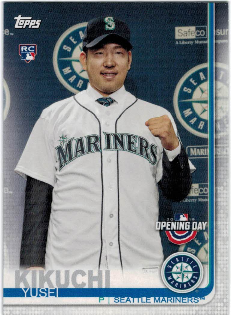  2020 Topps Gold Star #192 Yusei Kikuchi - Seattle