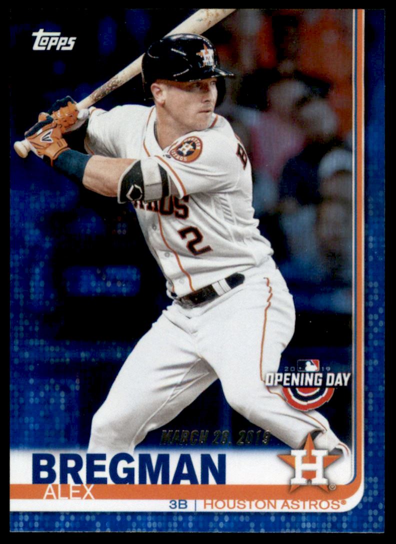 2019 Topps Update #US259 Alex Bregman Houston Astros Home Run Derby Baseball Card