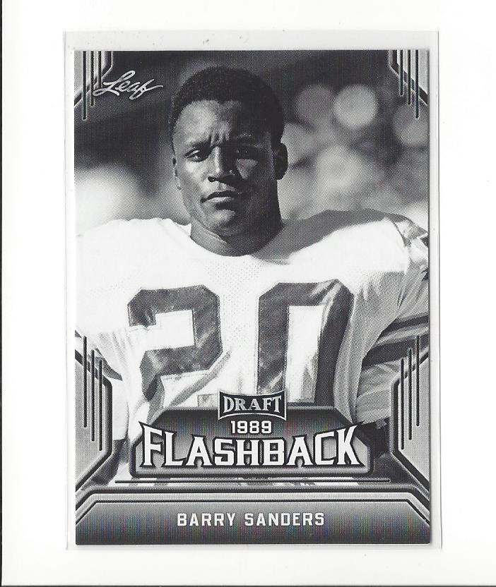 2019 Leaf Draft #91 Barry Sanders DF
