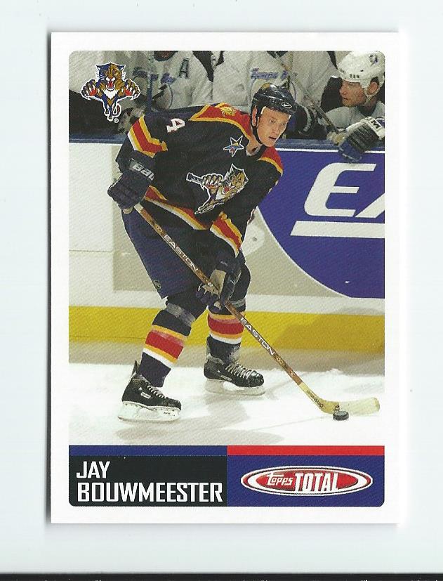 2002-03 Topps Total #420 Jay Bouwmeester RC